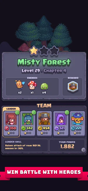 Puzzle Heroes: RPG Match Quest Screenshot 2