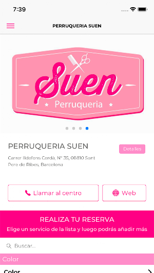 Perruqueria Suen Screenshot 0