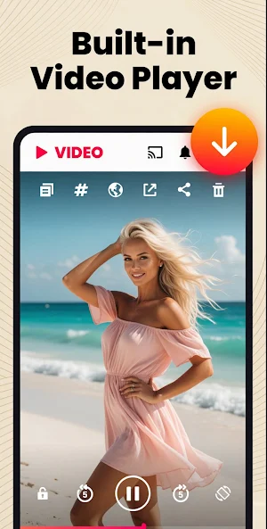 All Video Downloader & Player Screenshot 2