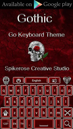 Gothic Dialer theme Screenshot 2