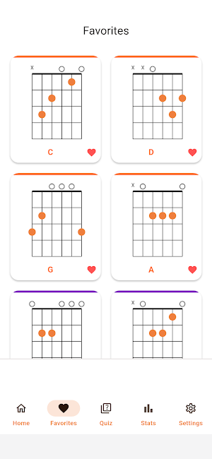 Guitar Chord Helper - Diagrams Screenshot 1