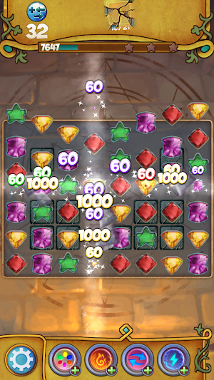 Witch Diamond: Magic Match Wiz Screenshot 0