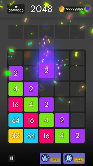 Drop & Merge - Number Puzzle Screenshot 1