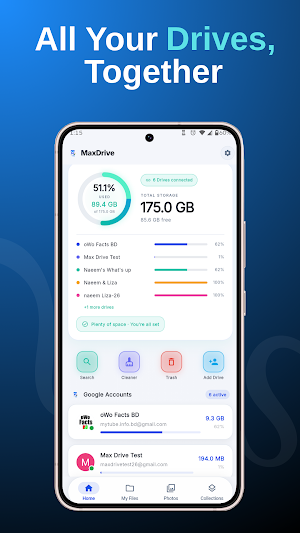 MaxDrive: Multi Cloud Storage Screenshot 0