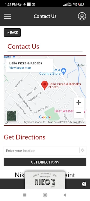 Nikos Grill Bury Saint Edmunds Screenshot 1