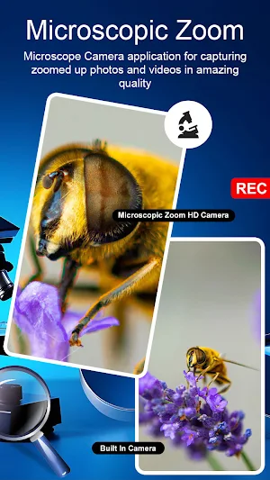 Magnifier Zoom Microscope Cam Screenshot 1