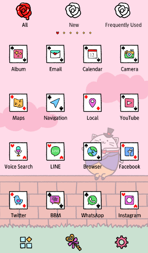 Cats in Wonderland Theme Screenshot 2