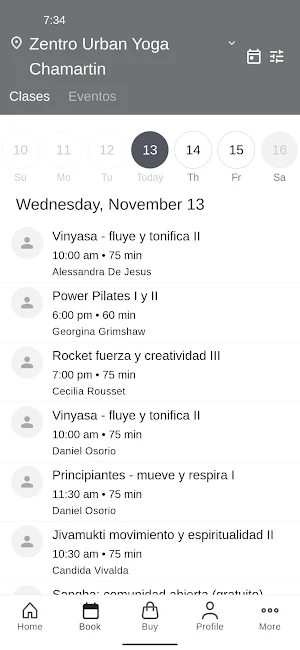 Zentro Urban Yoga Screenshot 1
