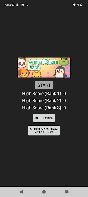 Animal Chain Dash Screenshot 0
