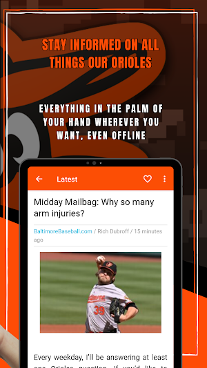 My Orioles - Orioles News Screenshot 1
