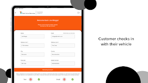 Tyresoft Customer Check In App Screenshot 3