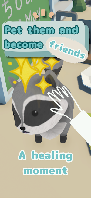 Chibi Raccoon -Cute Pet Game- Screenshot 2