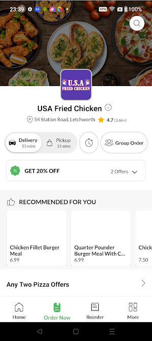 USA Fried Chicken Screenshot 2
