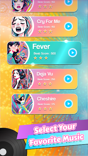 EDM Music Piano Rythm Game Screenshot 1