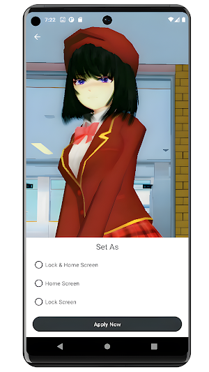 Sakura School Wallpaper Girls Screenshot 2