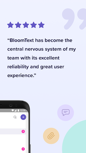 BloomText HIPAA Compliant Texting Screenshot 1