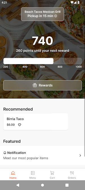 Beach Tacos Mexican Grill Screenshot 0