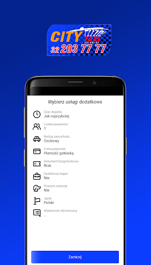 City Taxi Katowice Screenshot 3