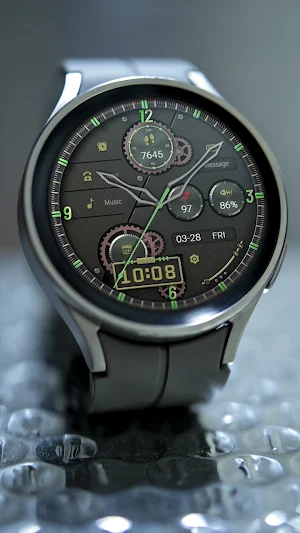 ZKin Watch Mechanical Green Screenshot 3
