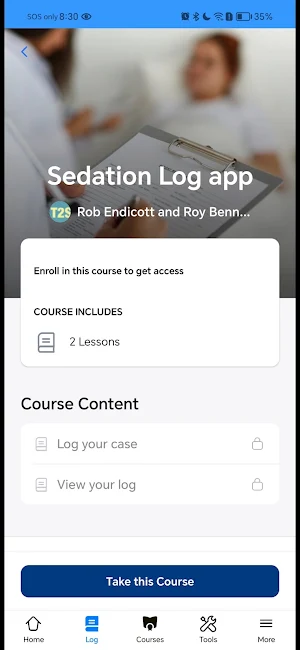 UKSedation Screenshot 2