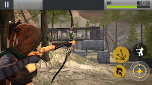 Ninja Archer Assassin FPS Shooter: 3D Offline Game Screenshot 1