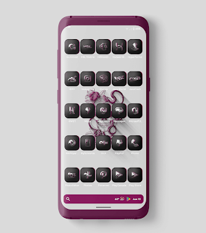 Venom Melberry Icons Pack Screenshot 2