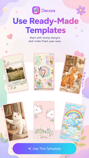 Decora: DIY Wallpaper Maker Screenshot 3