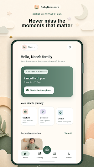 BabyMoments: Milestone Editor Screenshot 1