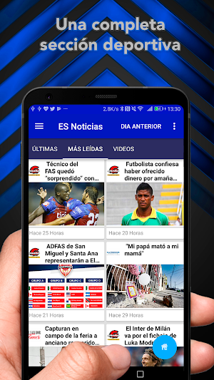 El Salvador News Screenshot 2