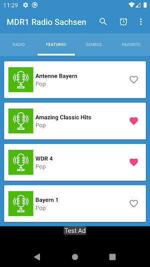 MDR1 Radio Sachsen Screenshot 2