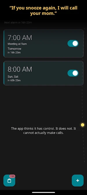 Alarm Announcer Pro Screenshot 0