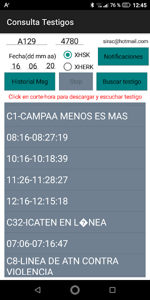 Sirac Testigos Screenshot 2