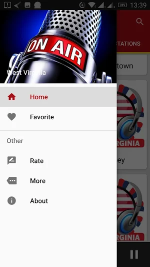 West Virginia Radio Stations - USA Screenshot 2