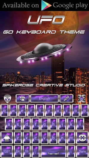 UFO 3D Next Launcher theme Screenshot 3