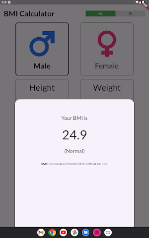 BMI Calculator - Track Health Screenshot 3