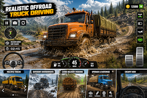 Offroad Truck Driving 3D Screenshot 1