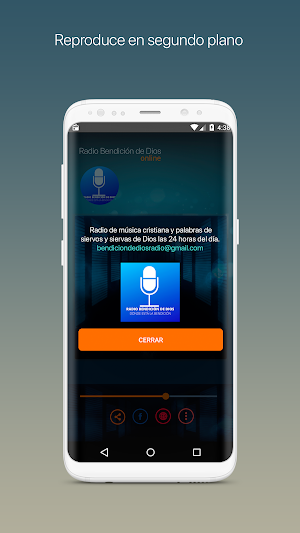 Radio Bendición de Dios Screenshot 2