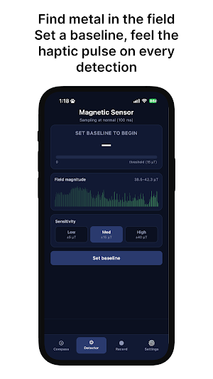 Magnetic Sensor Screenshot 3