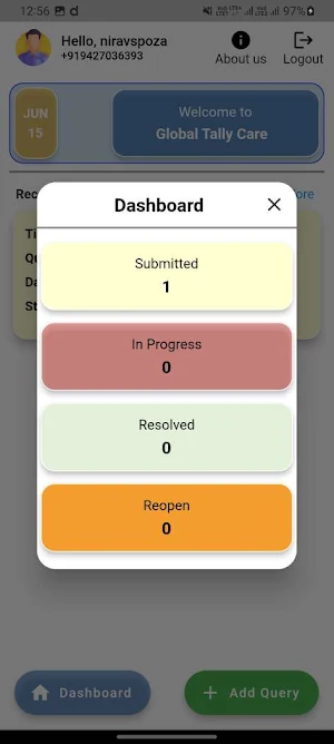 Global Tally Care Screenshot 2