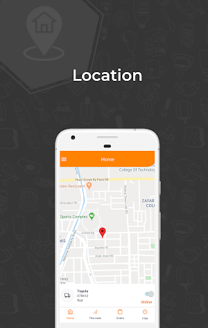 DineHome Driver App-Restaurant Screenshot 2