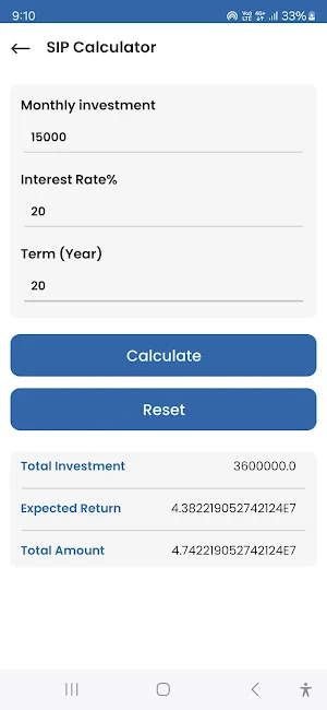 CashLoan - EMI Loan Calculator Screenshot 2