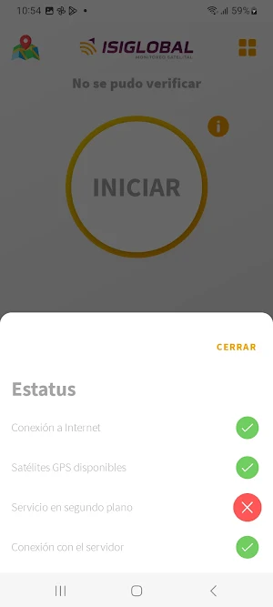 ISIGLOBAL RUTA Screenshot 1