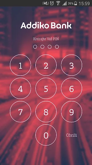 Addiko Mobile Crna Gora Screenshot 1