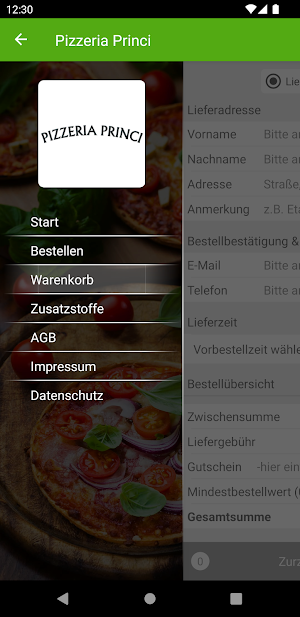 Pizzeria Princi Screenshot 2