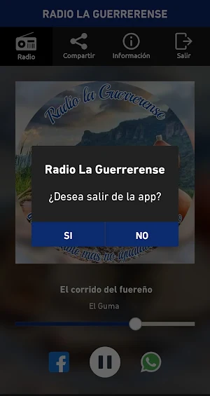 Radio La Guerrerense Screenshot 2