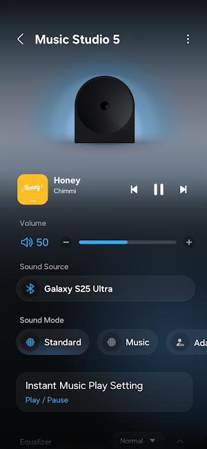 Samsung Sound Screenshot 1