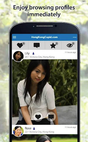 HongKongCupid - Hong Kong Dating App Screenshot 1