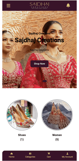 Sajdhaj Creations Screenshot 0
