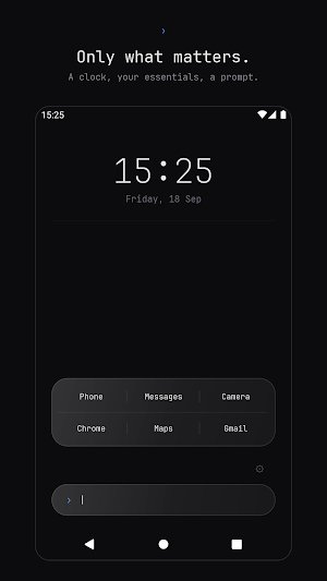 VOID: Minimal Text Launcher Screenshot 0