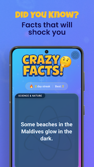 CrazyFacts: Daily Fun Facts Screenshot 2